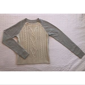 Lululemon St Moritz Cable Knit Merino Wool Sweater